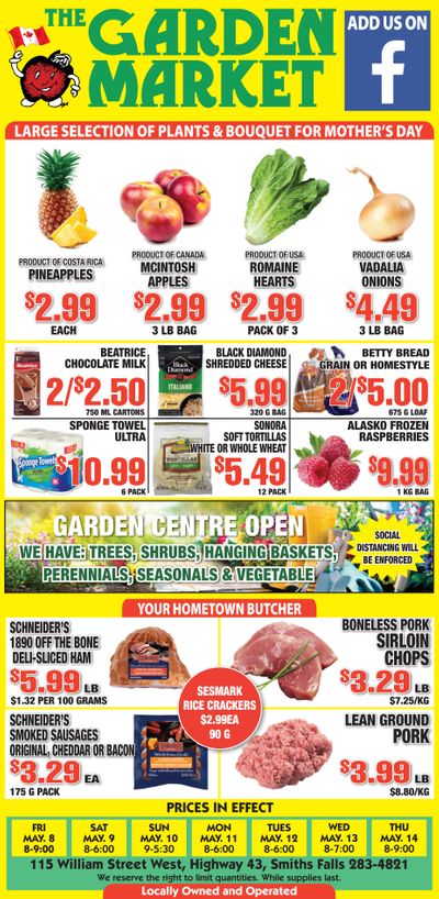 The Garden Market Flyer May 8 to 14