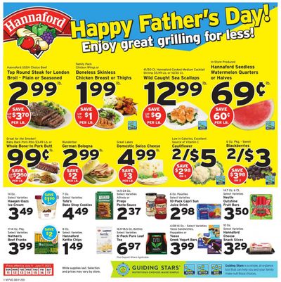 Hannaford (NY) Weekly Ad Flyer Specials June 11 to June 17, 2023