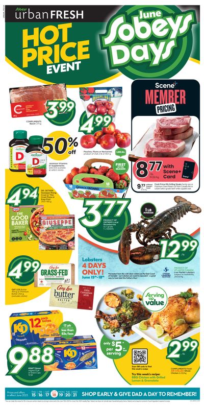 Sobeys Urban Fresh Flyer June 15 to 21