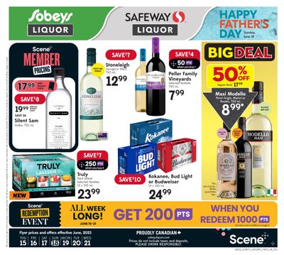 Sobeys/Safeway (AB) Liquor Flyer June 15 to 21
