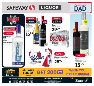 Safeway (BC) Liquor Flyer June 15 to 21