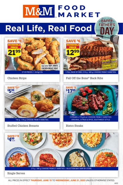 M&M Food Market (Atlantic & West) Flyer June 15 to 21