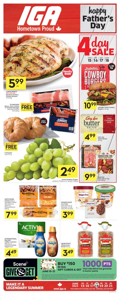 IGA (West) Flyer June 15 to 21 IGA (West) Flyer June 15 to 21