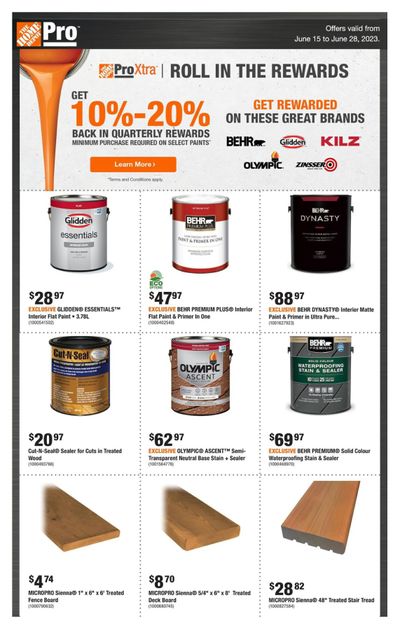 Home Depot Pro Flyer June 15 to 28
