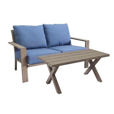 Allen + roth Seaside Loveseat and Coffee Table On Sale for $ 199.00 ( Save $ 550.00  ) at Lowe's Canada