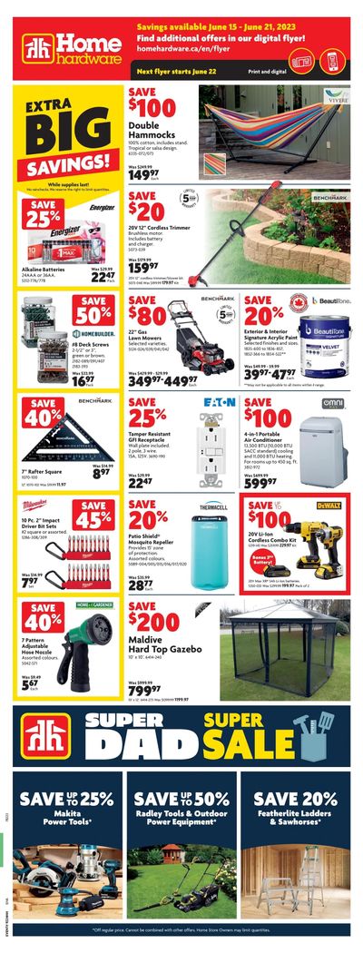 Home Hardware (ON) Flyer June 15 to 21