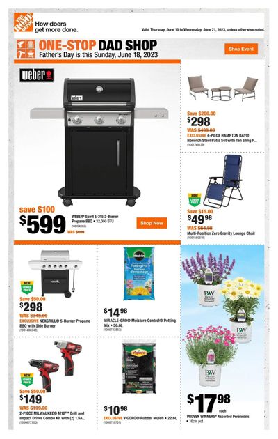 Home Depot (QC) Flyer June 15 to 21