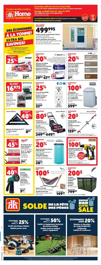 Home Hardware Building Centre (QC) Flyer June 15 to 21