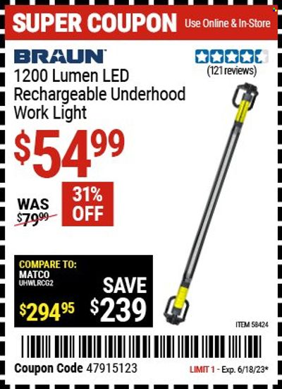 Harbor Freight Weekly Ad Flyer Specials June 11 to June 18, 2023
