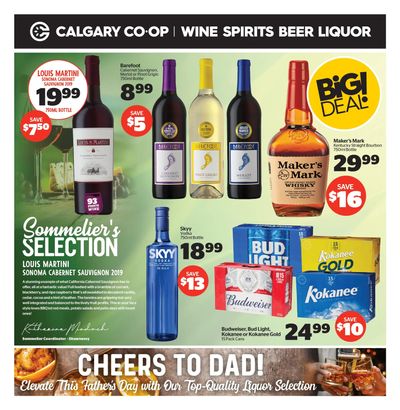 Calgary Co-op Liquor Flyer June 15 to 21