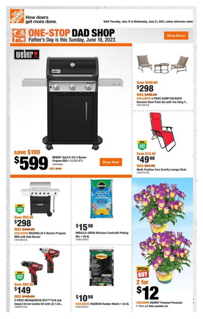 Home Depot (BC) Flyer June 15 to 21