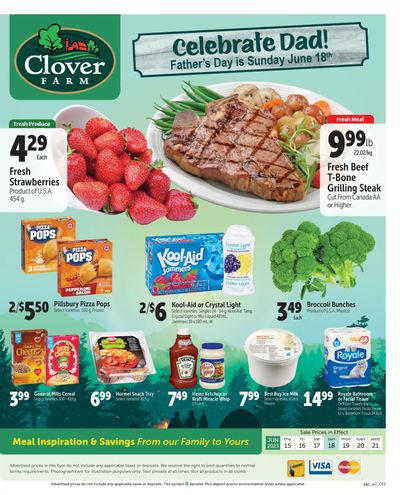 Clover Farm (Atlantic) Flyer June 15 to 21