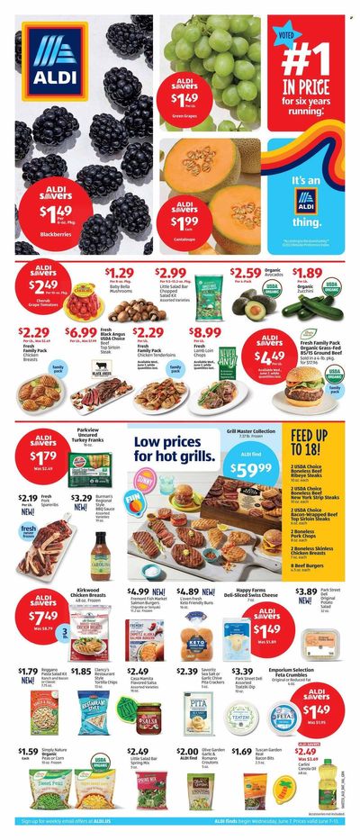 ALDI (IL, IN) Weekly Ad Flyer Specials June 7 to June 13, 2023