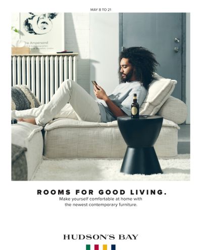 Hudson's Bay Rooms for Good Living Catalogue May 8 to 21