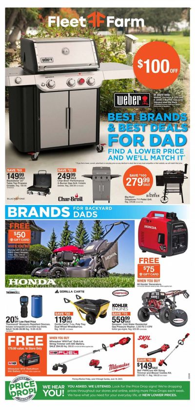 Fleet Farm (IA, MN, ND, WI) Weekly Ad Flyer Specials June 9 to June 18, 2023