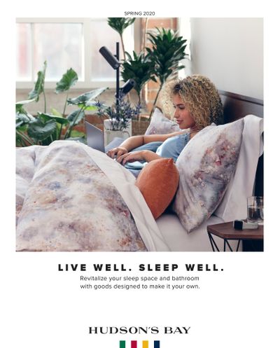 Hudson's Bay Live Well Sleep Well Catalogue May 8 to 21