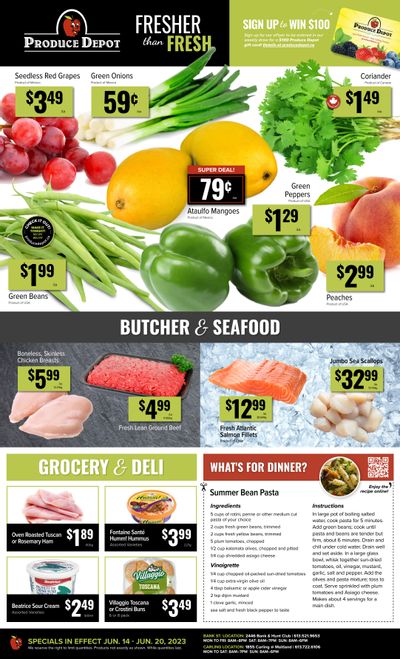 Produce Depot Flyer June 14 to 20