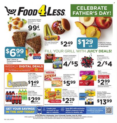 Food 4 Less (IL) Weekly Ad Flyer Specials June 14 to June 20, 2023