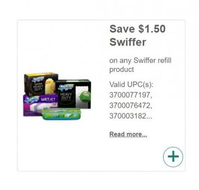 P&G Good Everyday Offers: Save $1.50 On Swiffer Products at Walmart