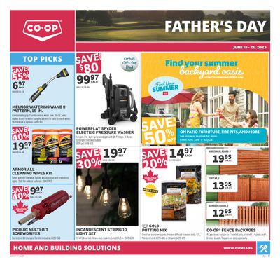 Co-op (West) Home Centre Flyer June 15 to 21