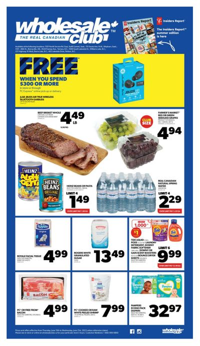 Real Canadian Wholesale Club Flyer June 15 to 21