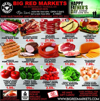 Big Red Markets Flyer June 15 to 21