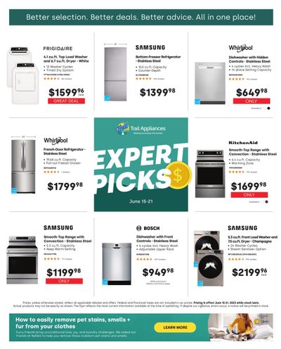 Trail Appliances (BC) Flyer June 15 to 21