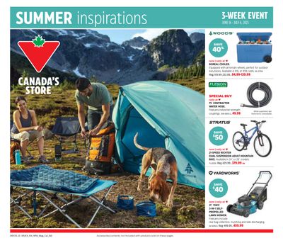 Canadian Tire Summer Inspirations Flyer June 16 to July 6