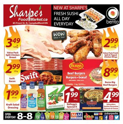 Sharpe's Food Market Flyer June 15 to 21
