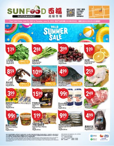 Sunfood Supermarket Flyer June 16 to 22