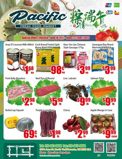 Pacific Fresh Food Market (North York) Flyer June 16 to 22