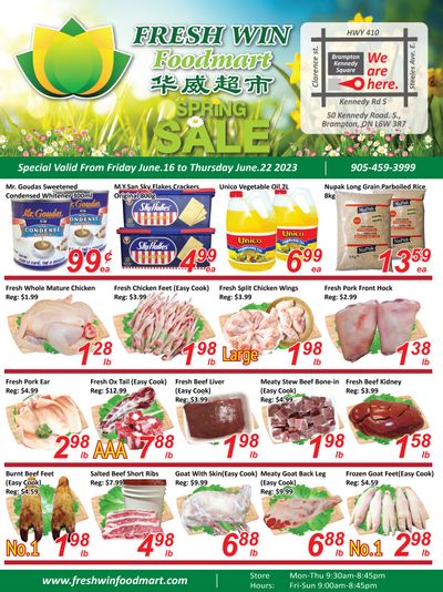 Fresh Win Foodmart Flyer June 16 to 22