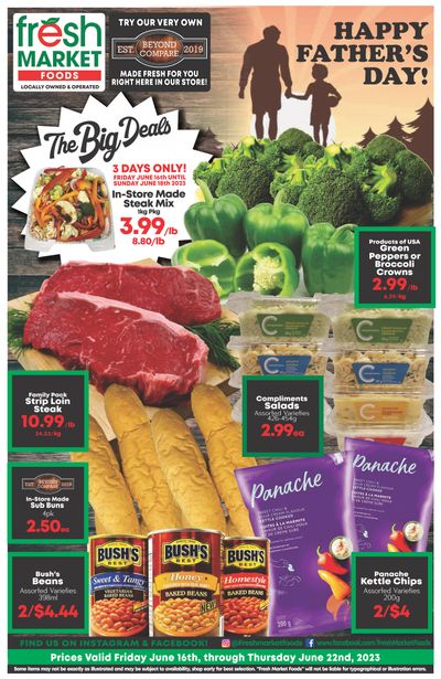 Fresh Market Foods Flyer June 16 to 22