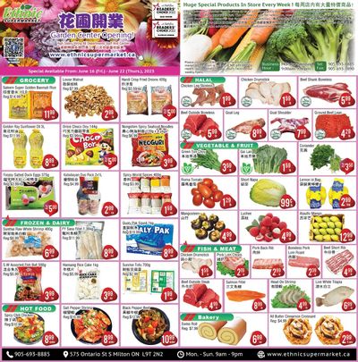 Ethnic Supermarket (Milton) Flyer June 16 to 22