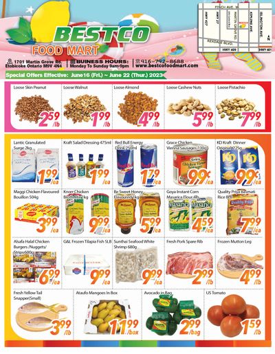 BestCo Food Mart (Etobicoke) Flyer June 16 to 22 BestCo Food Mart (Etobicoke) Flyer June 16 to 22