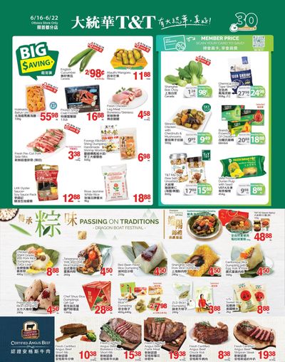 T&T Supermarket (Ottawa) Flyer June 16 to 22