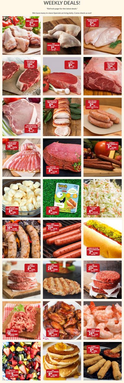 Robert's Fresh and Boxed Meats Flyer May 7 to 13