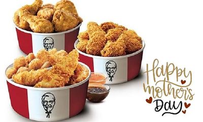  $30 Mother’s Day Triple Bucket at KFC