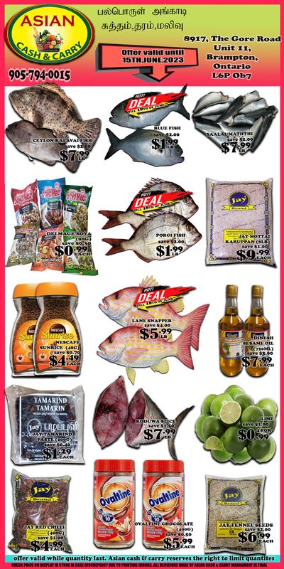Asian Cash & Carry Flyer June 16 to 22