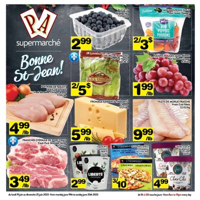 Supermarche PA Flyer June 19 to 25