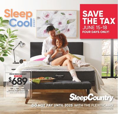Sleep Country Flyer June 14 to 18