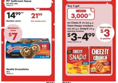 Loblaws Ontario: Get Cheez-It Crackers for 75 Cents This Week!