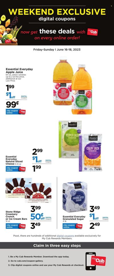 Cub Foods (MN) Weekly Ad Flyer Specials June 16 to June 18, 2023