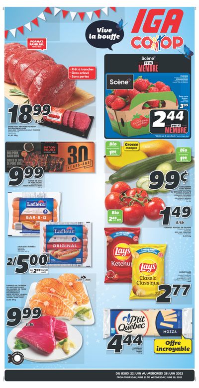 IGA (NB) Flyer June 22 to 28