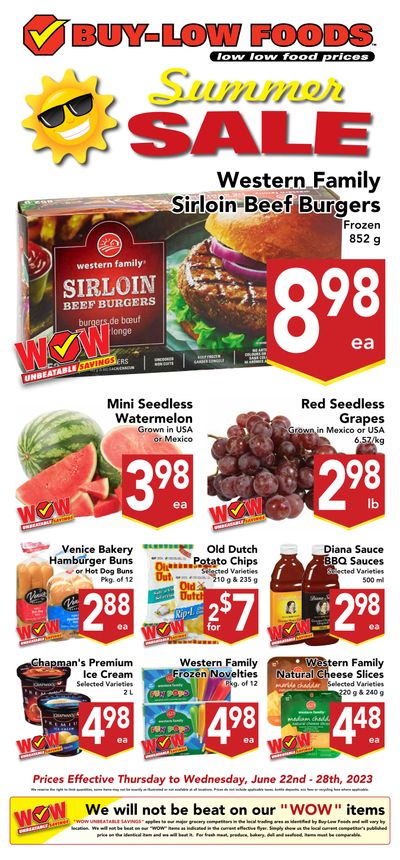 Buy-Low Foods (Kings Crossing, BC) Flyer June 22 to 28