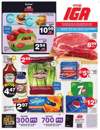 Coop IGA Flyer June 22 to 28