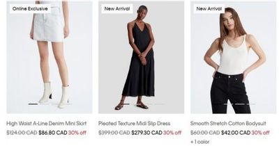 Calvin Klein Canada Deals: Save up to 50% off Sitewide + Sale Starting at 50% off