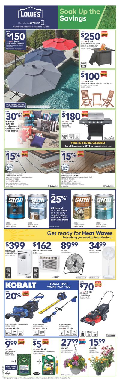 Lowe's (ON) Flyer June 22 to 28