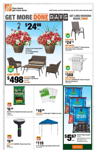 Home Depot (QC) Flyer June 22 to 28