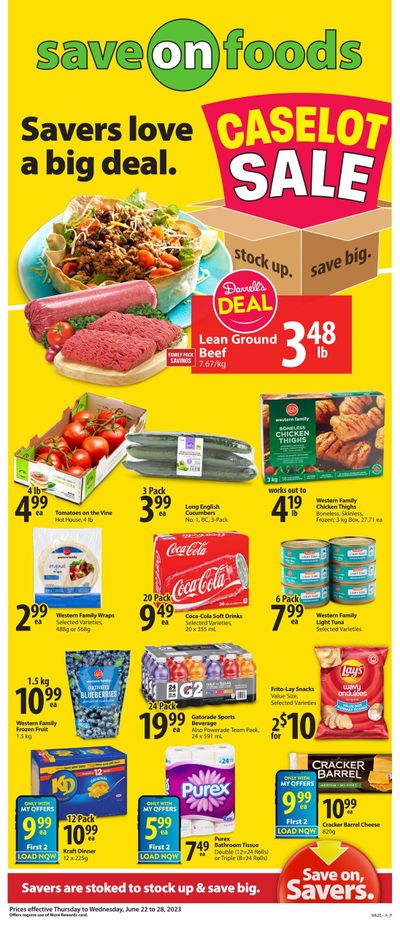 Save On Foods (BC) Flyer June 22 to 28